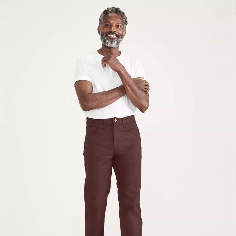Dockers Jean Cut Pants, Straight Fit 32 x 30